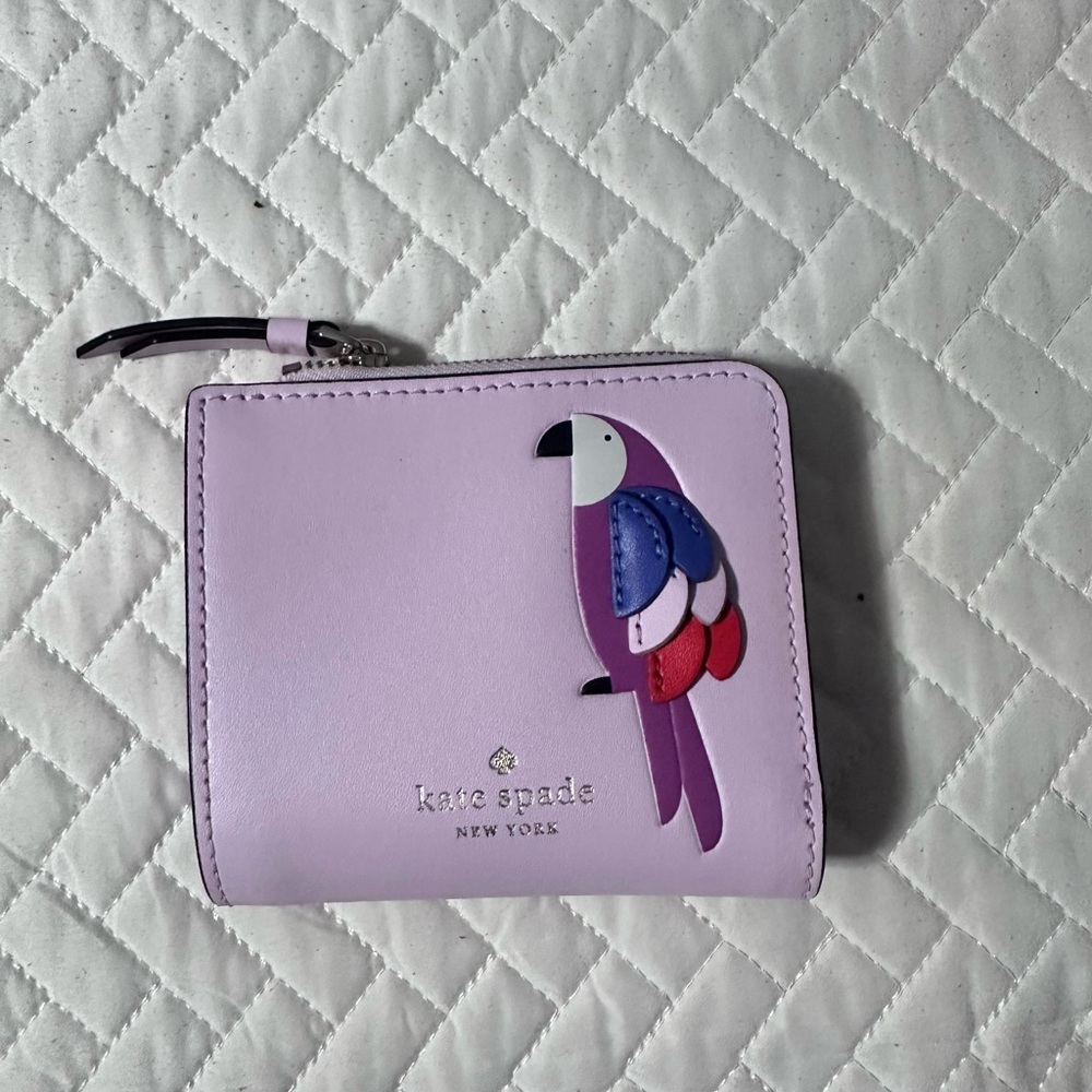Kate Spade Lavender Parrot Wallet